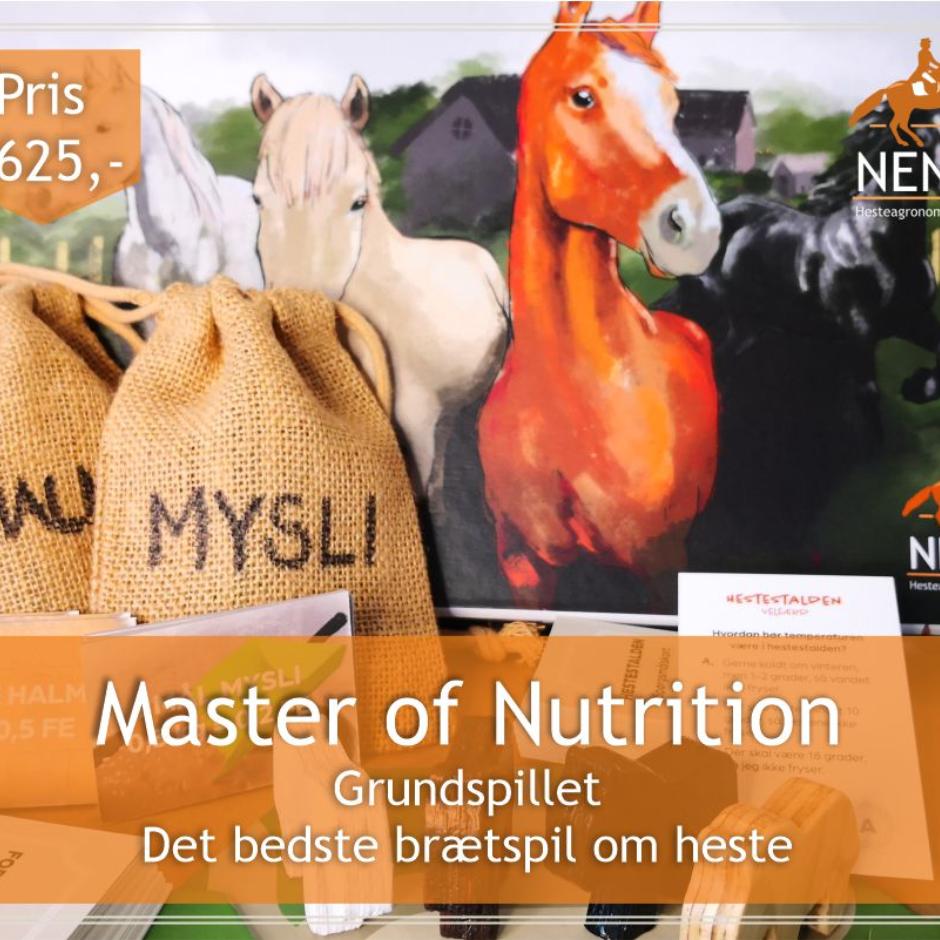 Master of Nutrition - the best board game for nutrition of the horse
